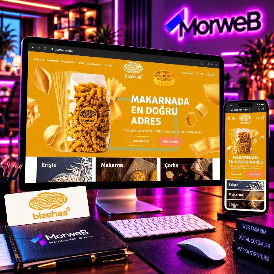 Bize Has Makarna MorweB projesi